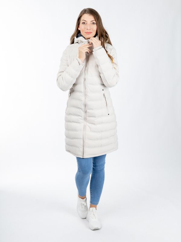 Glano Women's quilted jacket GLANO - white