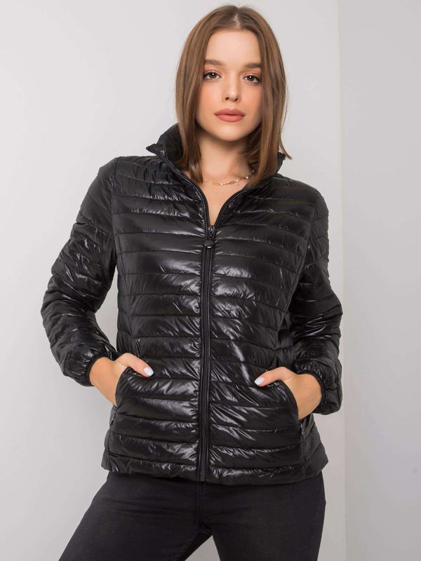 Fashionhunters Women's Quilted Jacket Minority - Black