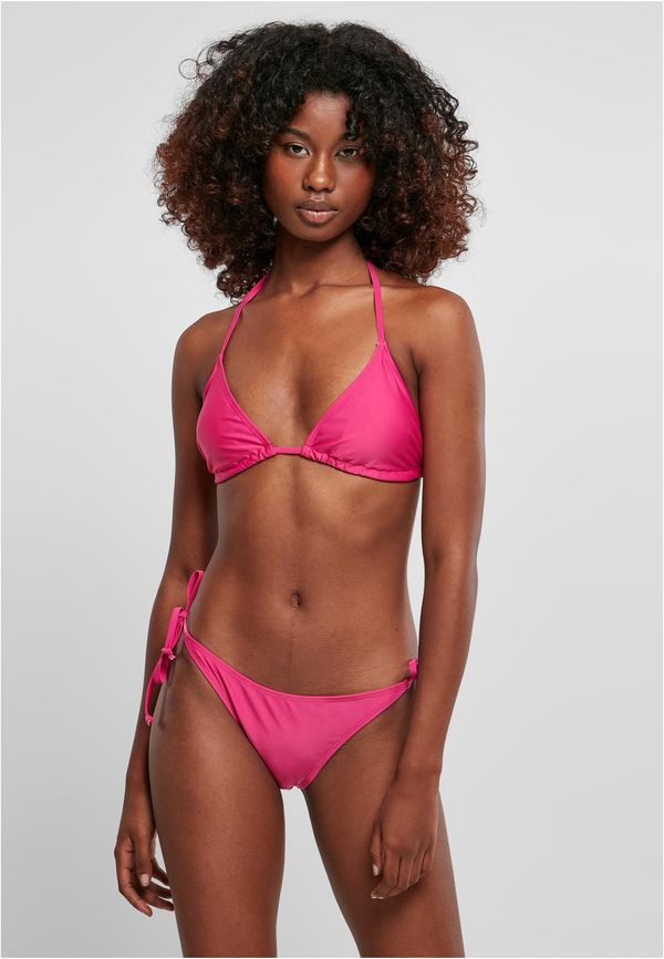 Urban Classics Women's Recycled Triangle Bikini Light Purple