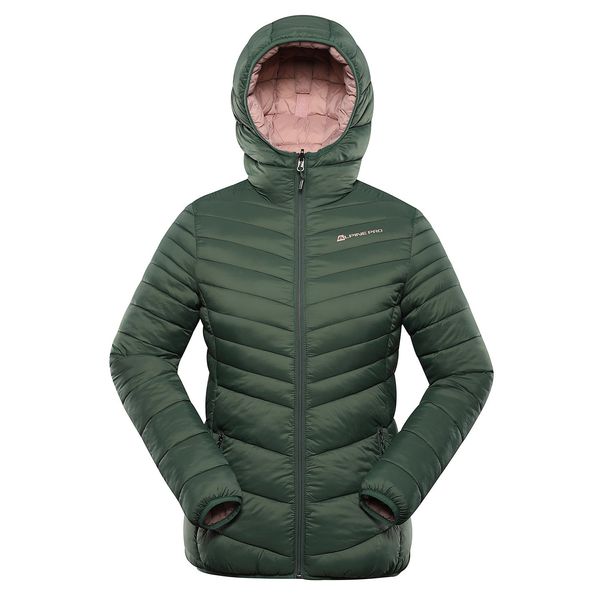 ALPINE PRO Women's reversible jacket hi-therm ALPINE PRO EROMA myrtle