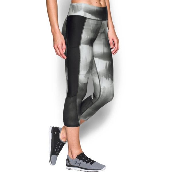 Under Armour Women's running leggings Under Armour Fly By Printed Capri