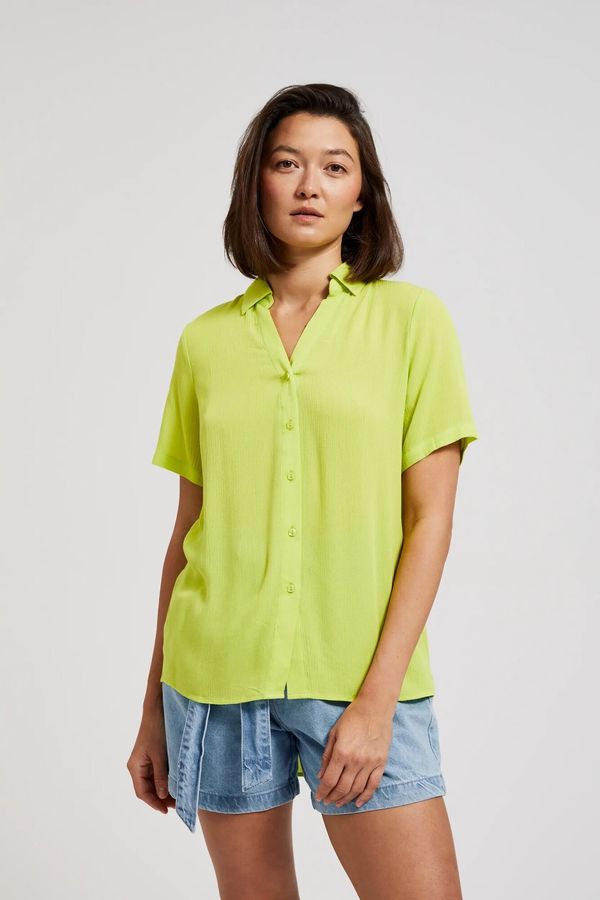 Moodo Women's shirt MOODO - green