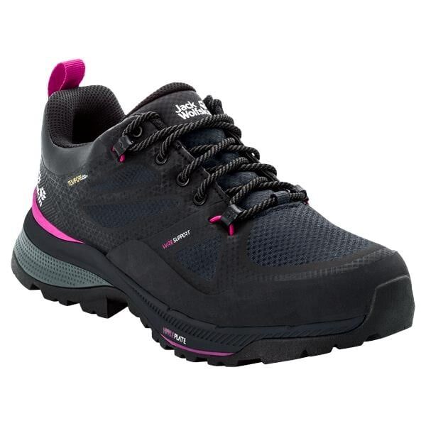 Jack Wolfskin Women's Shoes Jack Wolfskin Force Striker Texapore Low Phantom / Pink