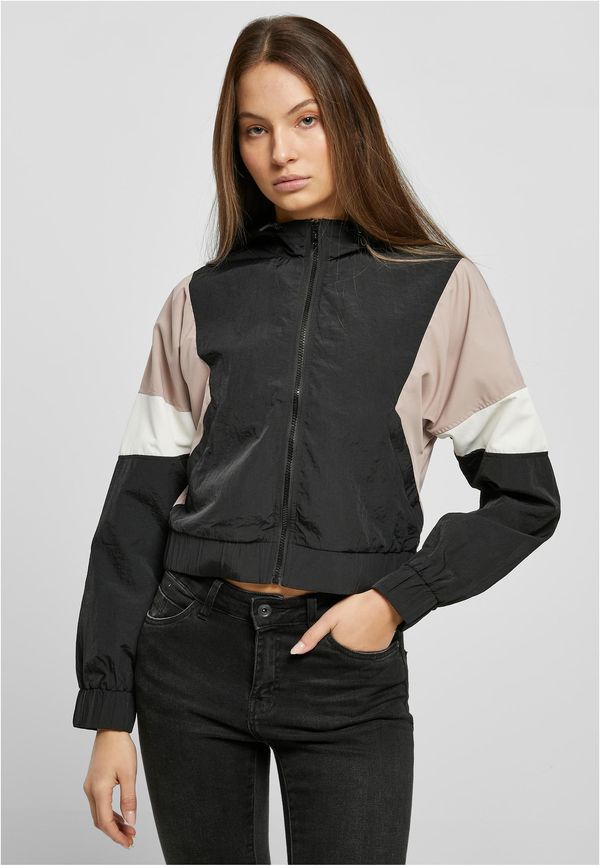 UC Ladies Women's Short 3-Color Pressed Jacket Black/Duskrose/White Sand