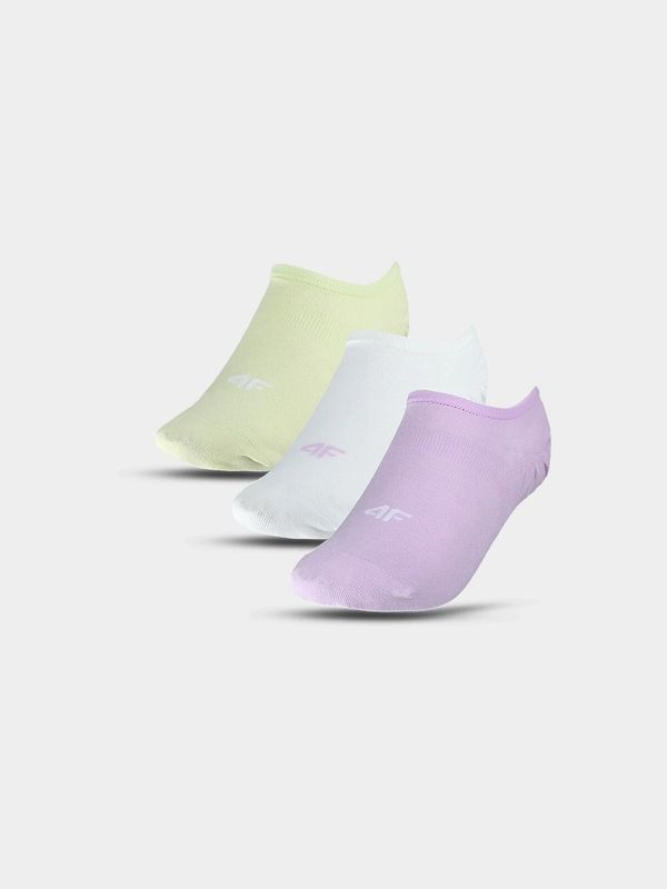 4F Women's Short Casual Socks (3 Pack) 4F - Multicolored