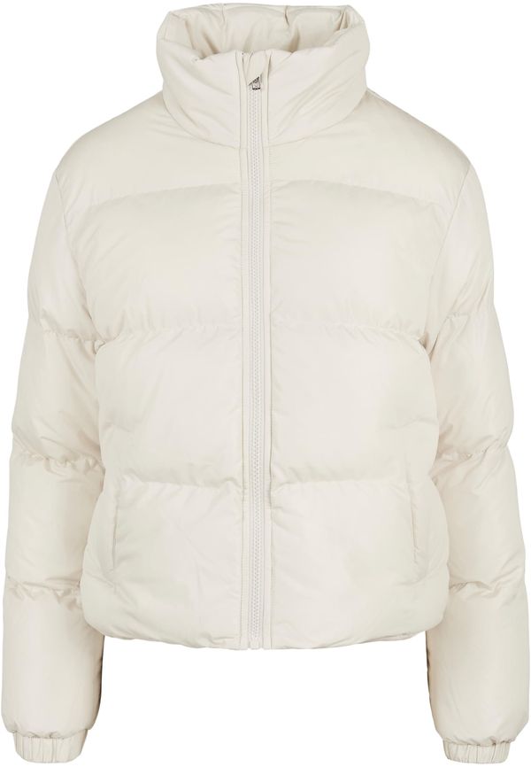 Urban Classics Women's short peach jacket with white sand