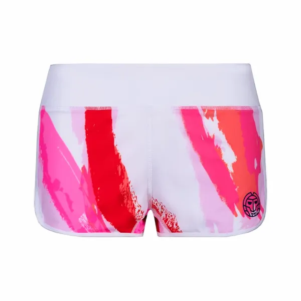 BIDI BADU Women's Shorts BIDI BADU Hulda Tech 2 In 1 Shorts White/Red L