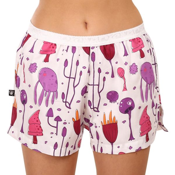 REPRESENT Women's shorts Represent violet creatures