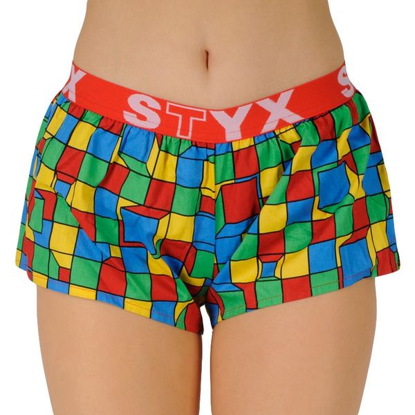STYX Women's shorts Styx art sports rubber cubes