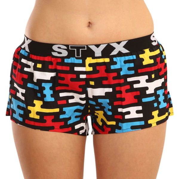 STYX Women's shorts Styx art sports rubber flat