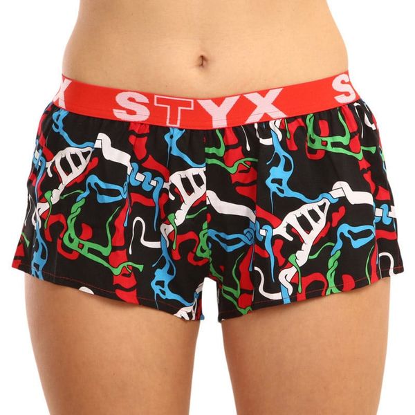 STYX Women's shorts Styx art sports rubber Jungle
