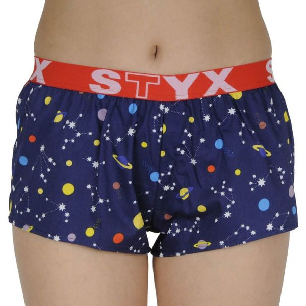 STYX Women's shorts Styx art sports rubber planet