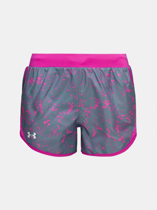 Under Armour Women's shorts Under Armour Fly By 2.0 Printed Short Mineral Blue S