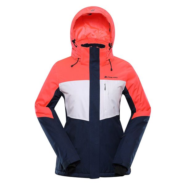 ALPINE PRO Women's ski jacket with ptx membrane ALPINE PRO SARDARA 5 diva pink