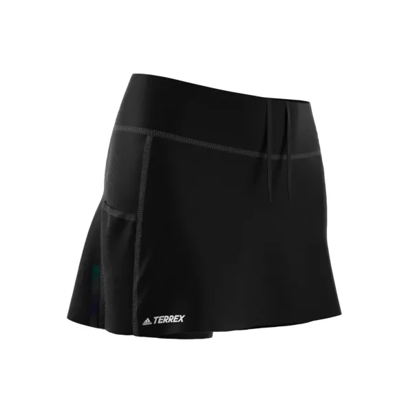 Adidas Women's skirt adidas W Agravic Skort BLACK/WHITE