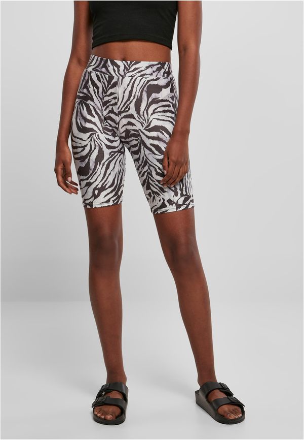 Urban Classics Women's Soft AOP Cycle Shorts blackzebra