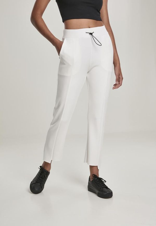 UC Ladies Women's soft interlock trousers in white