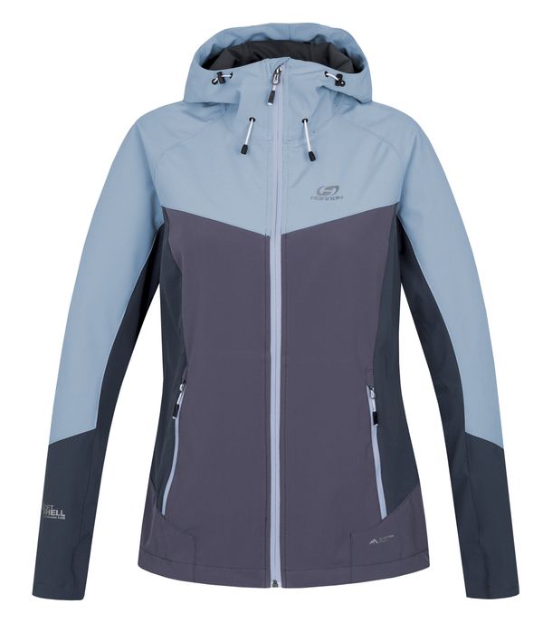 HANNAH Women's softshell jacket Hannah PULLA blue fog/shark