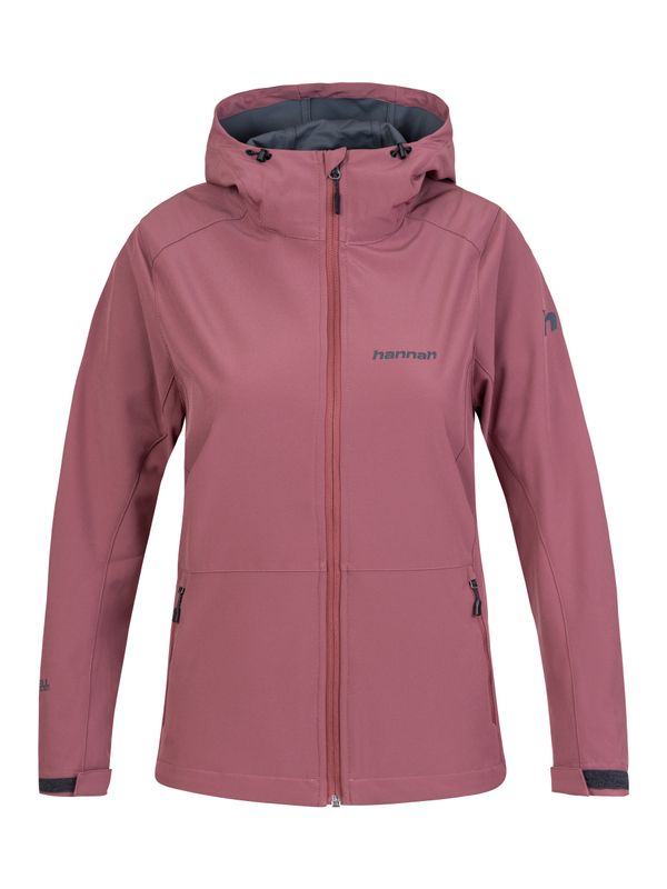 HANNAH Women's softshell jacket Hannah ZURY LITE roan rouge