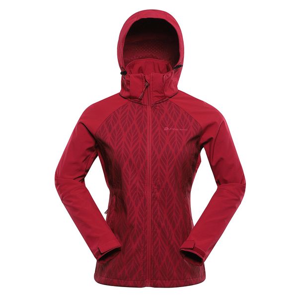 ALPINE PRO Women's softshell jacket with membrane ALPINE PRO HOORA anemone variant pa