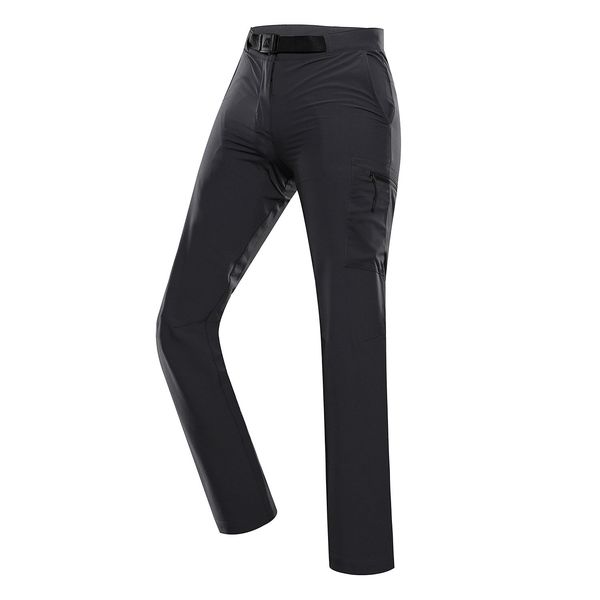 ALPINE PRO Women's softshell pants with cool-dry ALPINE PRO CORBA dk.true gray