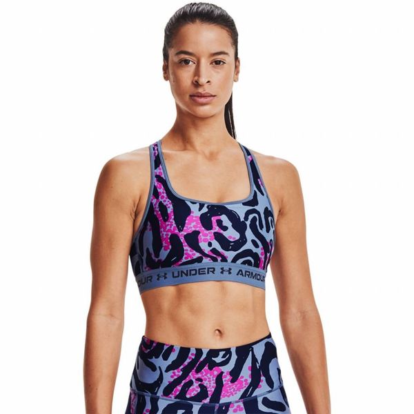 Under Armour Women's Sports Compression Bra Under Amour Crossback Mid Print