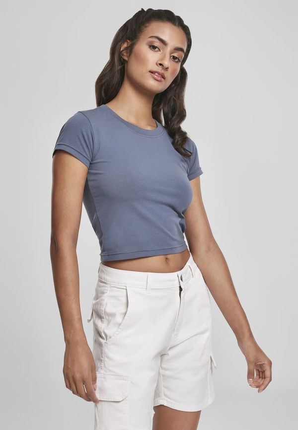 UC Ladies Women's Stretch Jersey Cropped Tee vintageblue