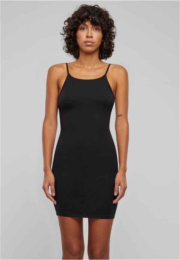 Urban Classics Women's Stretch Jersey Dress - Black