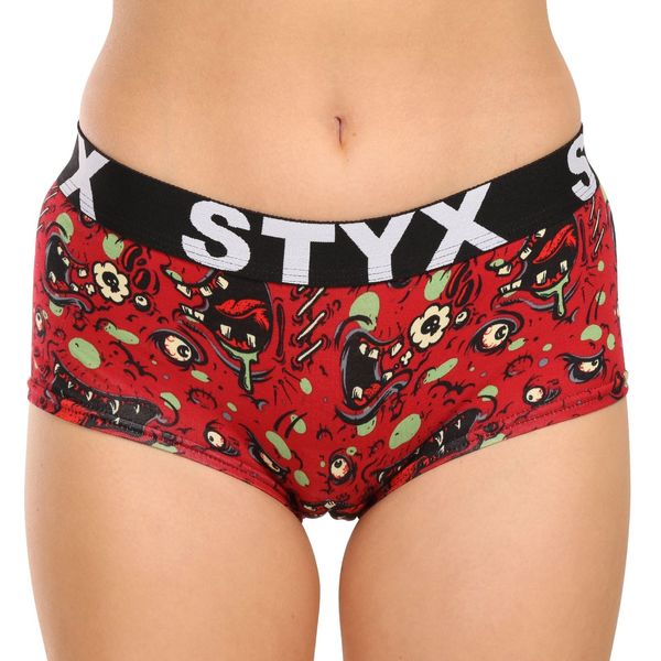STYX Women's Styx art panties with zombie leg loop