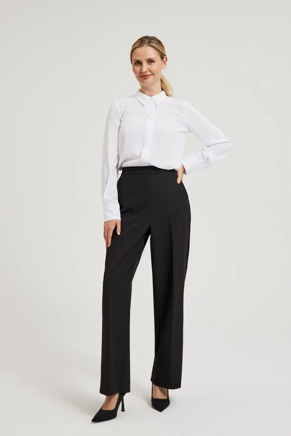 Moodo Women's suit trousers MOODO - black