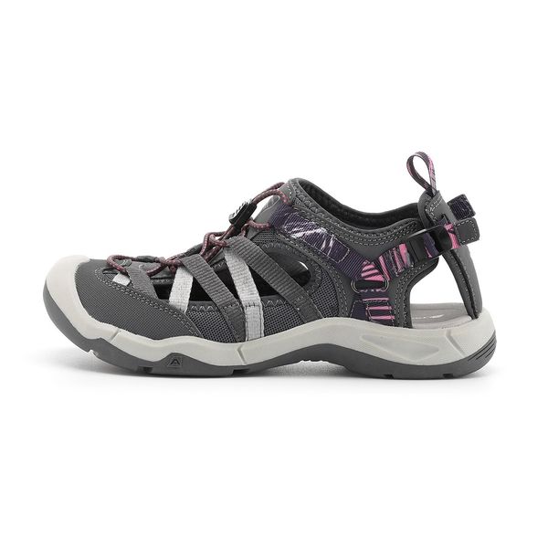 ALPINE PRO Women's summer outdoor sandals ALPINE PRO SAGRA smoked pearl