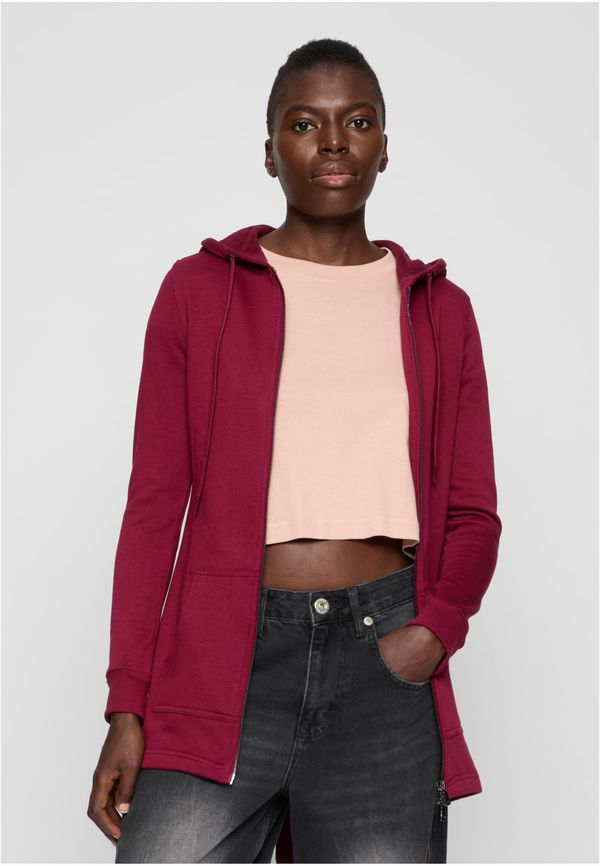 Urban Classics Women's Sweat Parka Burgundy