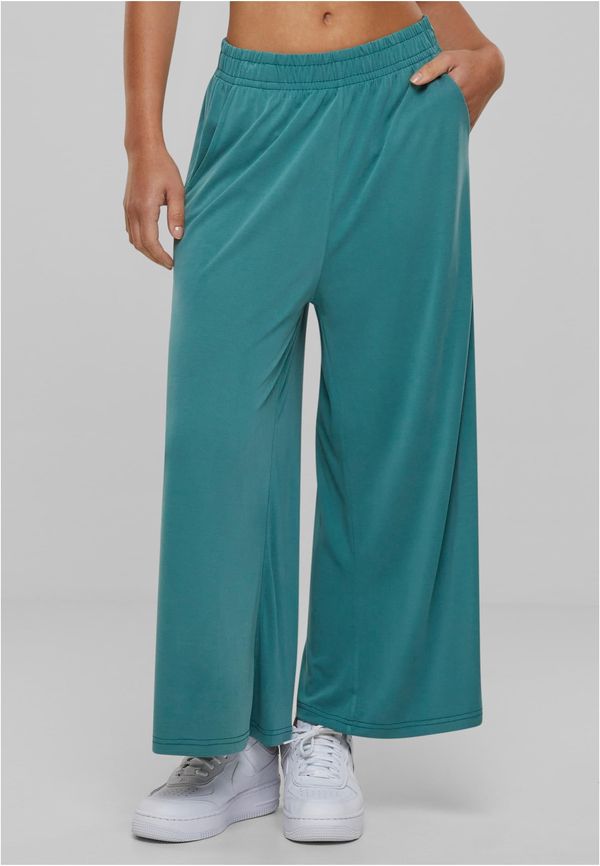 Urban Classics Women's sweatpants Modal Culotte - blue