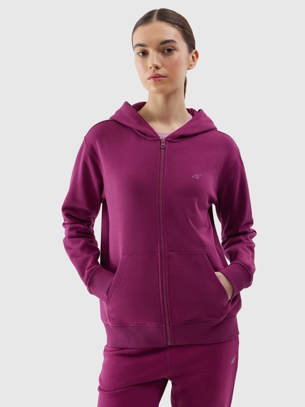 4F Women's sweatshirt 4F - purple