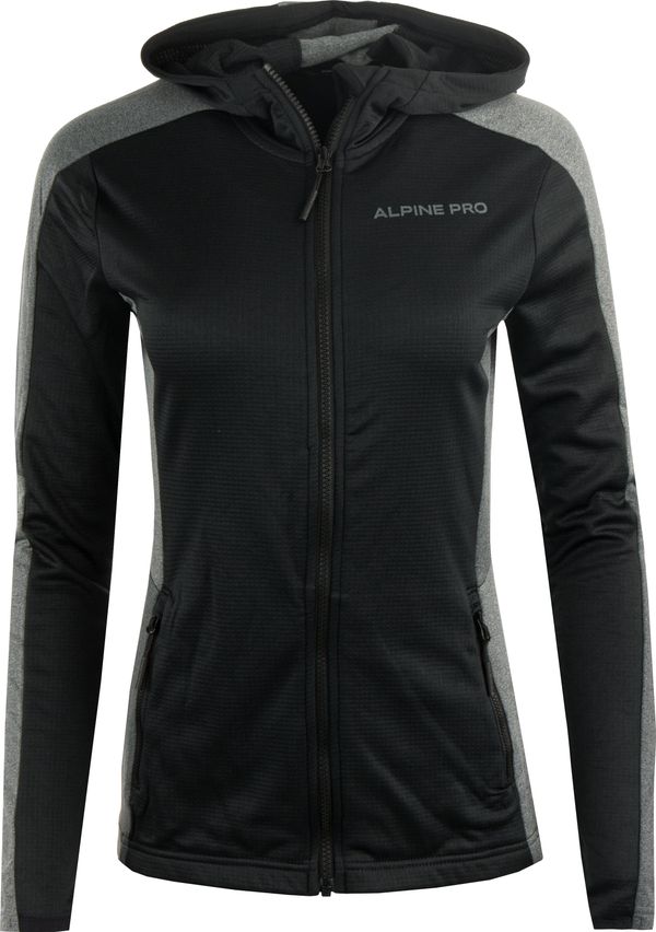 ALPINE PRO Women's sweatshirt ALPINE PRO SELEDA black