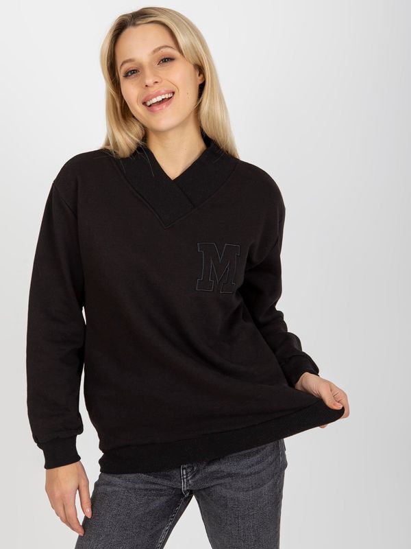 Fashionhunters Women's sweatshirt black