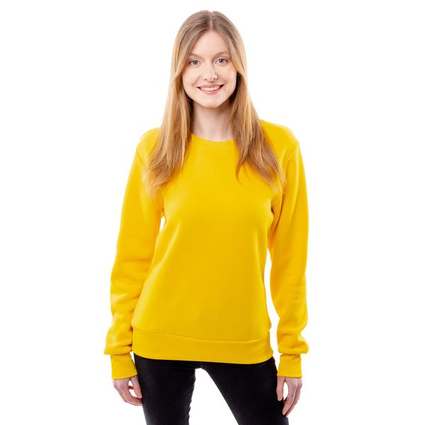 Glano Women's sweatshirt GLANO - yellow