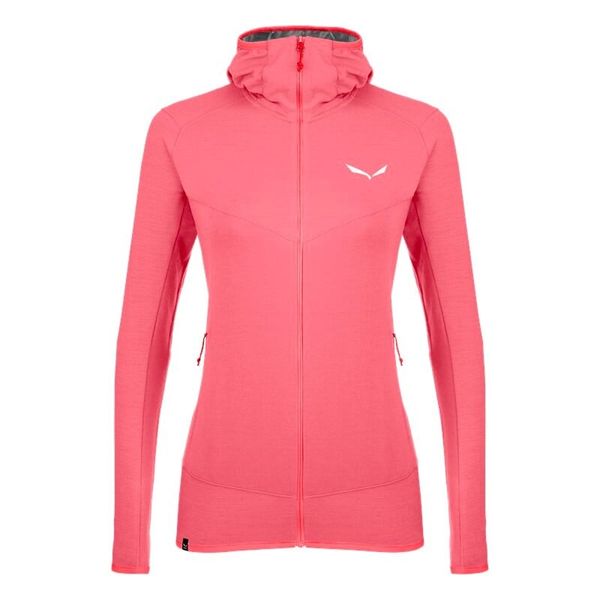 Salewa Women's sweatshirt Salewa Light Micro PL Calypso Coral Mel