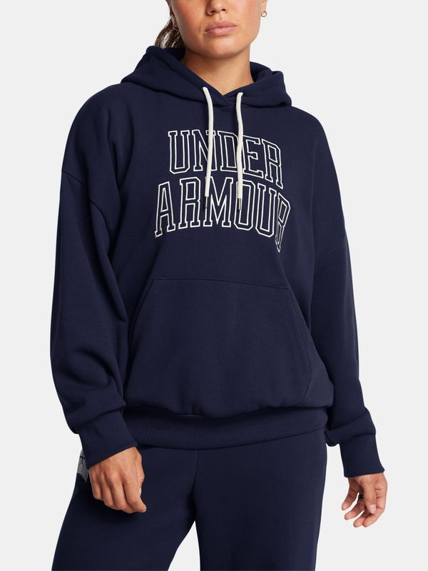 Under Armour Women's sweatshirt Under Armour UA Icon HWT Terry OS Hdy-BLU - Women's