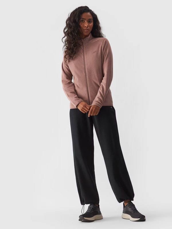 4F Women's sweatshirt with stand-up collar 4F