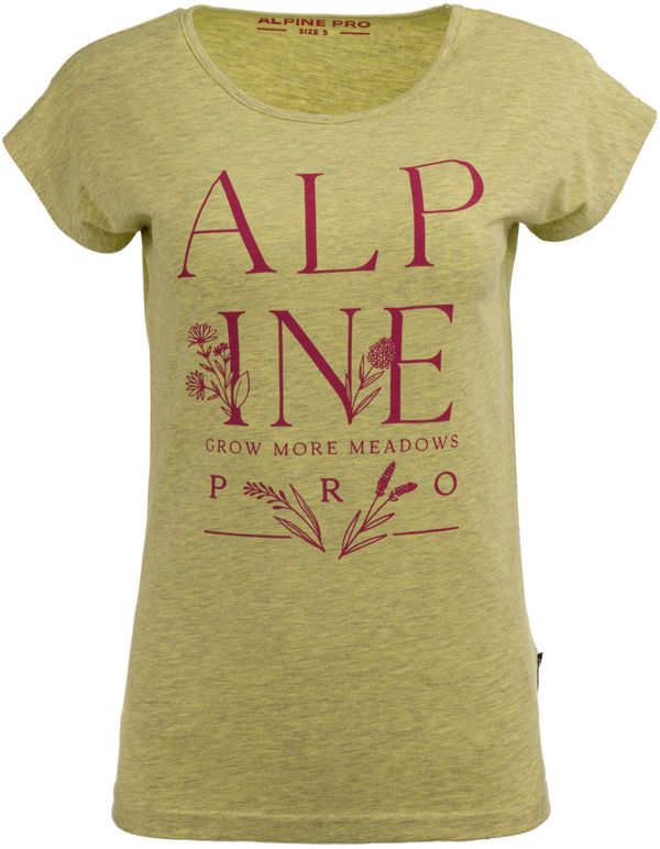 ALPINE PRO Women's T-shirt ALPINE PRO HUNGA charlock