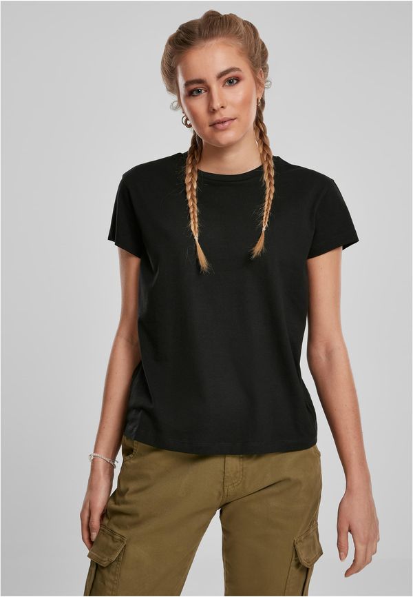 Urban Classics Women's T-shirt Basic Box black