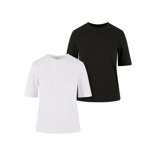 Urban Classics Women's T-Shirt Classy Tee 2 Pack white+black