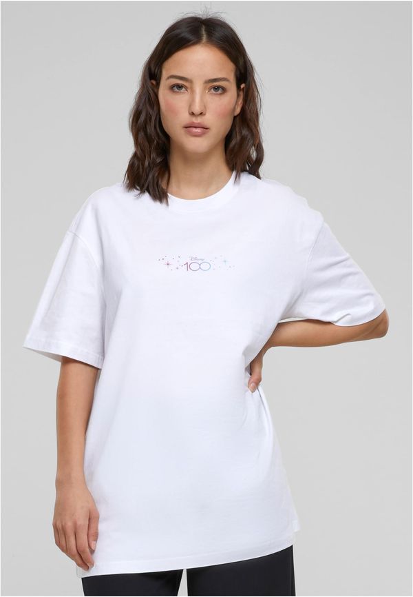 Merchcode Women's T-shirt Disney 100 Castle white