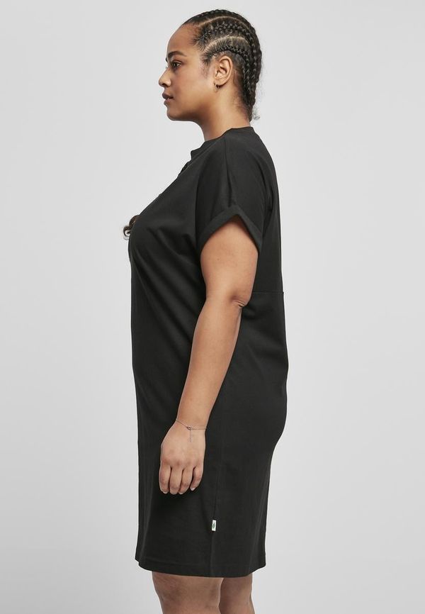 UC Ladies Women's T-shirt made of organic cotton, cut on the sleeve, black