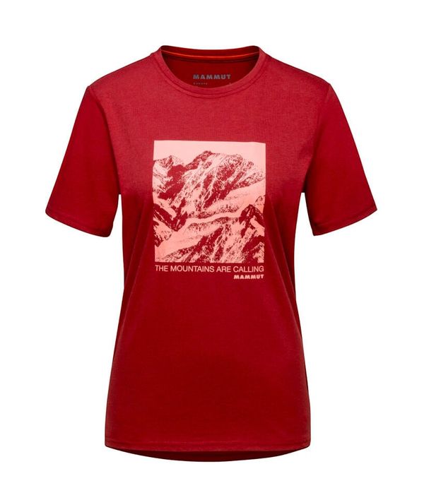 Mammut Women's T-Shirt Mammut Core T-Shirt Blood Red