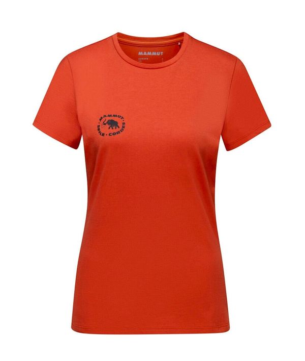 Mammut Women's T-Shirt Mammut Seile T-Shirt Terracotta