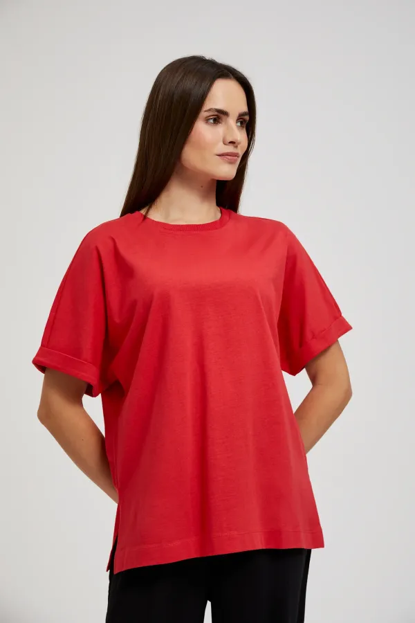 Moodo Women's T-shirt MOODO - red