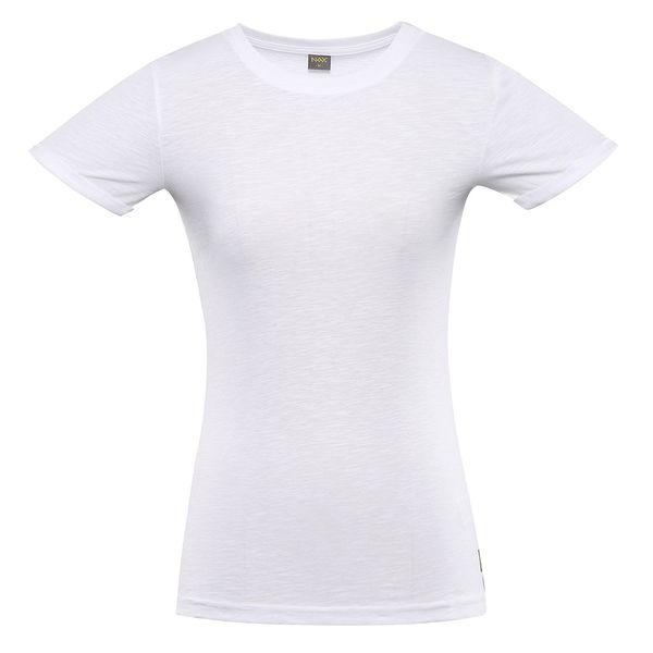 NAX Women's T-shirt nax NAX DRAWA white