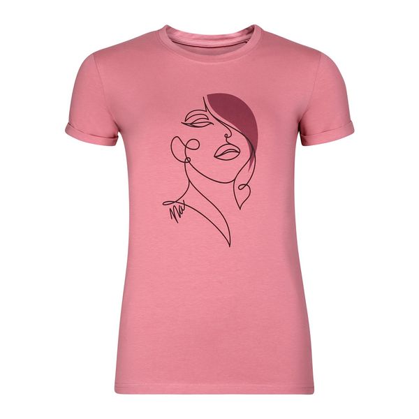 NAX Women's T-shirt nax NAX GAMMA dusty rose